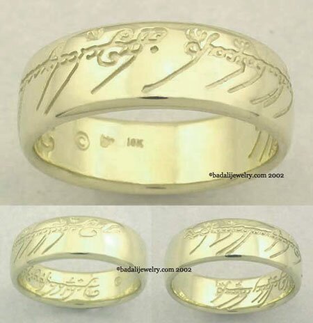 10k. Gold The One Ring (ORG-10)