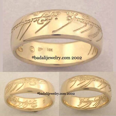18k. Yellow Gold The One Ring (ORG-18)