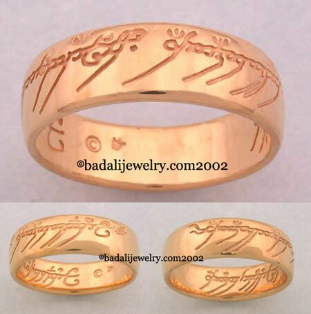 22k. Yellow Gold The One Ring (ORG-22)