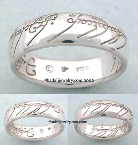 Sterling Silver The One Ring (ORS-02)