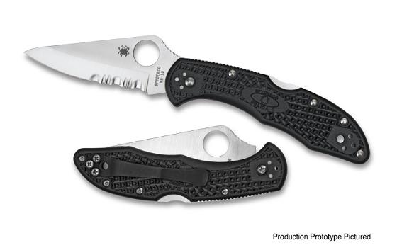 Nóż Składany Spyderco Delica 4 FRN Combination Edge(ostrze częściowo ząbkowane)