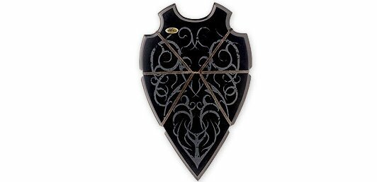 Wieszak na miecz Kit Rae Universal Display Plaque With Leather Wrap