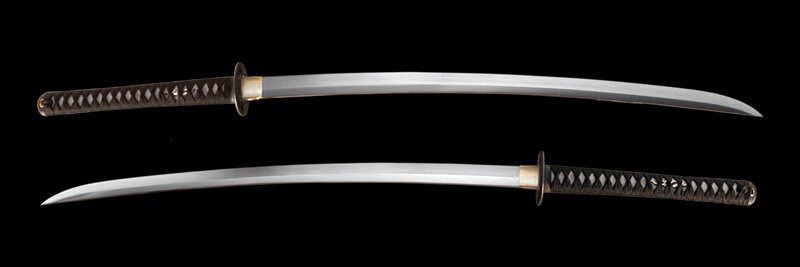 Dynasty Forge 28.5`` Musha 1060 Shobu Katana in Musashi Theme