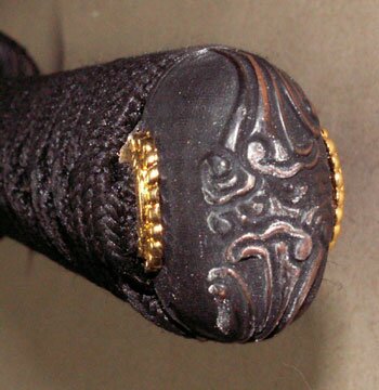 Samurai Katana - Dragon Tsuba Black