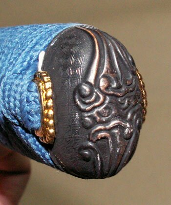 Samurai Katana - Samurai Tsuba Blue