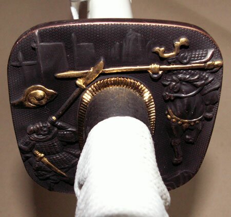 Samurai Katana - Samurai Tsuba White