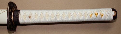 Samurai Katana - Samurai Tsuba White