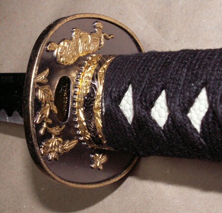 Samurai Katana and Wakizashi Set Dragon