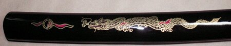 Samurai Katana and Wakizashi Set Dragon