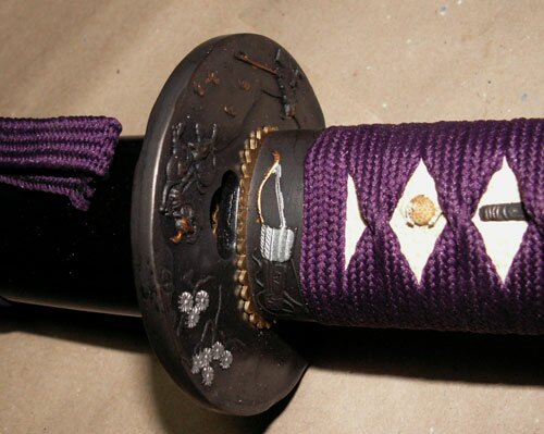 Miecz Master Cutlery Samurai Katana Purple
