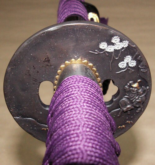 Miecz Master Cutlery Samurai Katana Purple