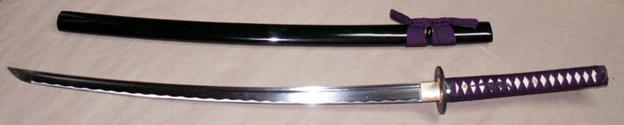 Miecz Master Cutlery Samurai Katana Purple