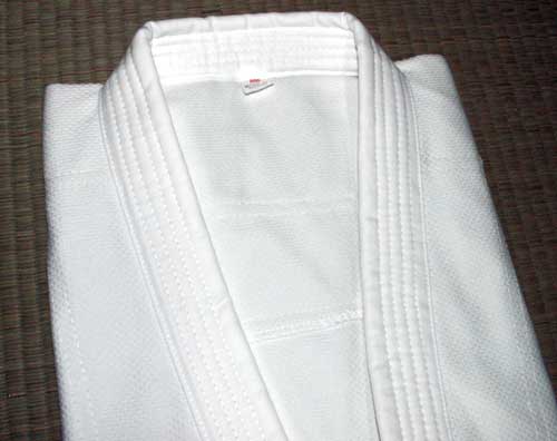 Judogi plecionka - białe 12oz