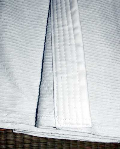 Judogi plecionka - białe 12oz