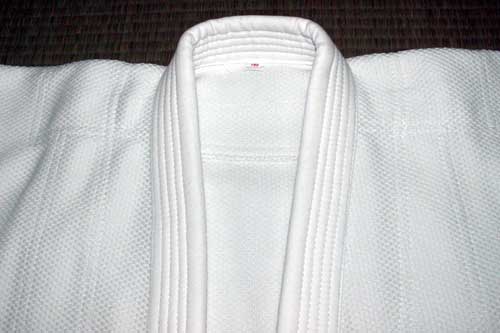Judogi plecionka - białe grube 14oz