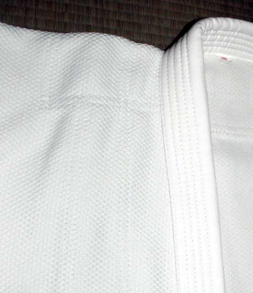 Judogi plecionka - białe grube 14oz