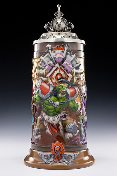 Kufel do piwa z gry World Of Warcraft Blood of the Horde