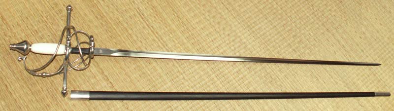 Hanwei Bone Handled Swept Hilt Rapier
