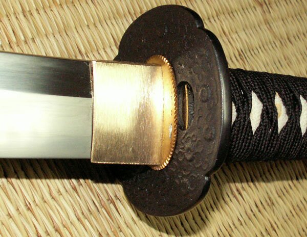 Dynasty Forge 28.5`` Bushi F/F Tri-Steel Shobu Katana in Cherry Blossom Theme