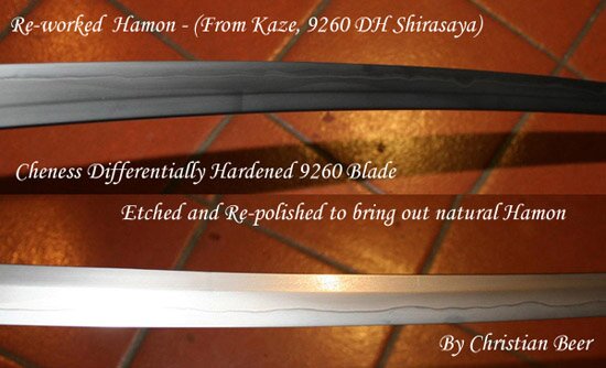 Katana Cheness Differentially Hardened Kaze