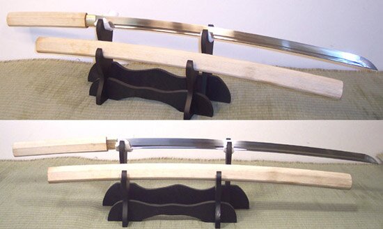 Katana Cheness 9260 Silicon Alloy Spring Steel Blade in Shirasaya