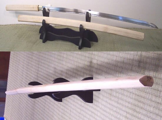 Katana Cheness 9260 Silicon Alloy Spring Steel Blade in Shirasaya
