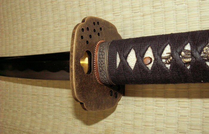 Katana Cheness Oniyuri - 9260 Custom Bujinkan Katana w Bohi