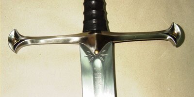 Miecz Aragorna LOTR Anduril The Sword of King Elessar