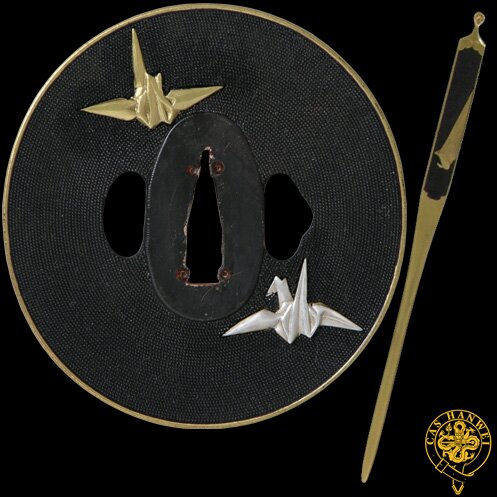 Miecz Hanwei Paper Crane Wakizashi - Tamahagane