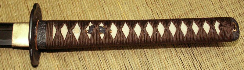 Dynasty Forge 29`` Daimyo 1095 Katana with Bo-Hi in Mokko Cherry Theme