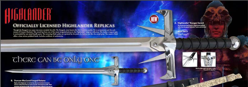 Miecz United Cutlery Highlander Kurgan Sword 