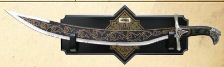 Miecz z filmu Prince of Persia - Black Shamshir of Dastan