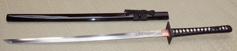Miecz Ninja - Ten Ryu Hand Forged Ninja Sword Tsunami