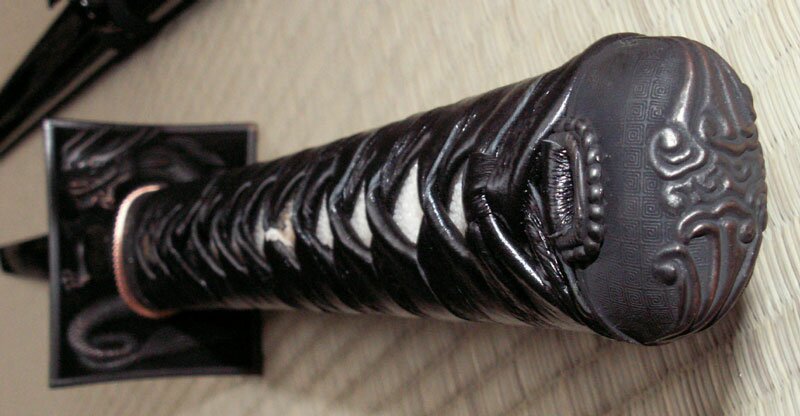 Miecz Ninja - Ten Ryu Hand Forged Ninja Sword Dragon