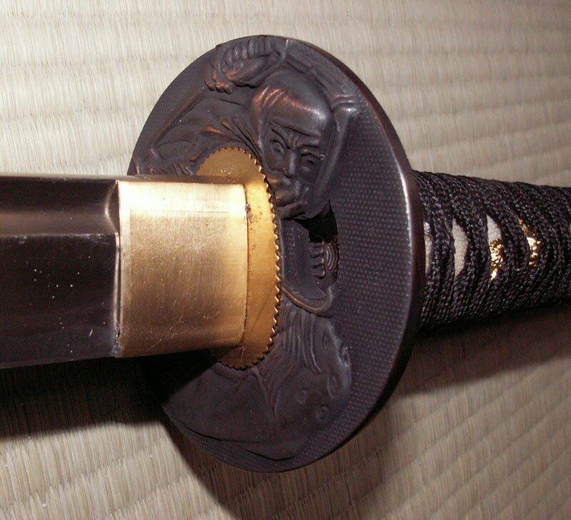 Miecz Ten Ryu Handmade Black Katana
