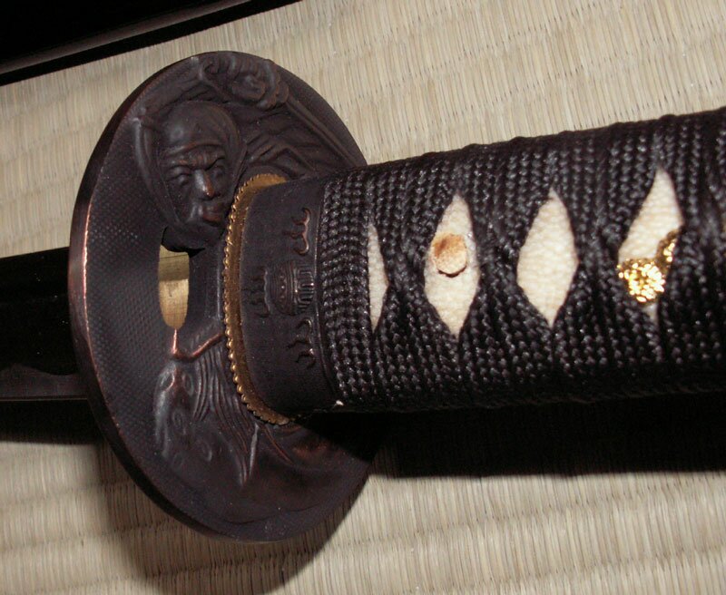 Miecz Ten Ryu Handmade Black Katana