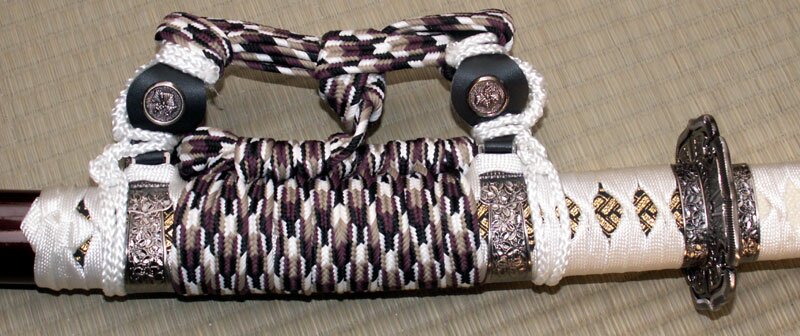 Miecz ozdobny Samurai Tachi Brown