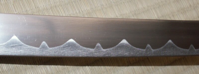 Miecz ozdobny Samurai Tachi Brown