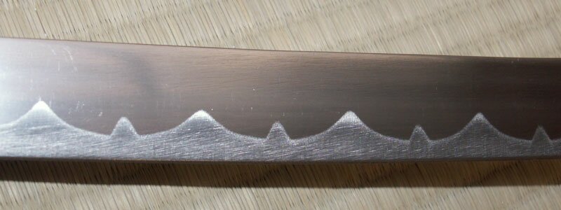 Miecz ozdobny Samurai Tachi Black