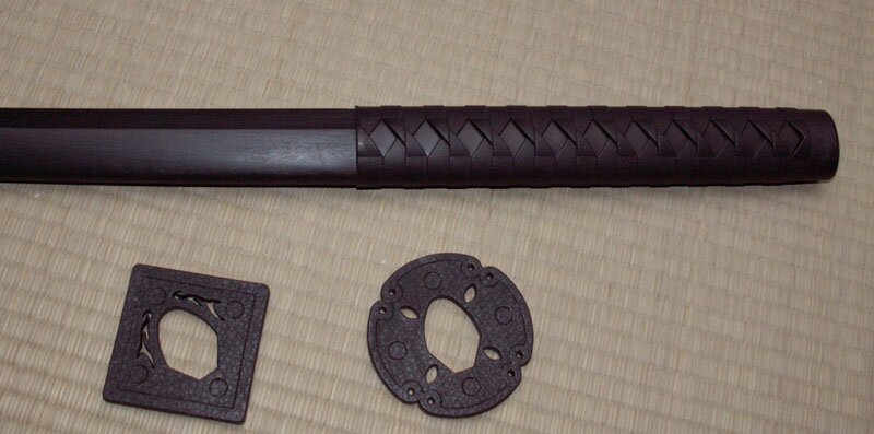 Bokken z tworzywa czarny