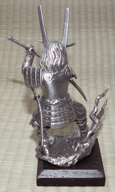 Figurka Samuraj z Naginatą - Les Etains Du Graal