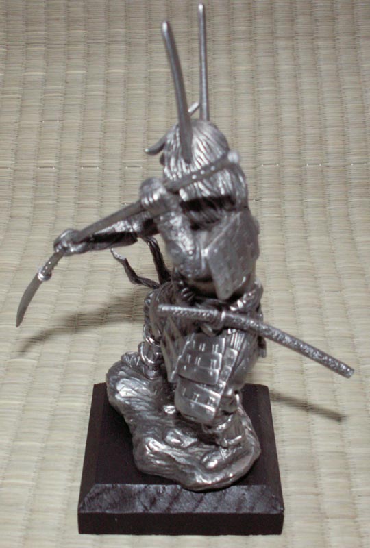 Figurka Samuraj z Naginatą - Les Etains Du Graal