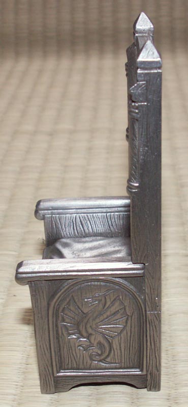 Figurka Tron Króla Artura - Rycerze Okrągłego Stołu - Les Etains Du Graal