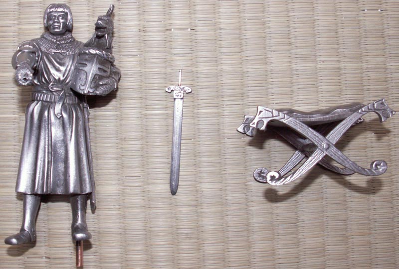 Figurka Lancelot - Rycerze Okrągłego Stołu - Les Etains Du Graal