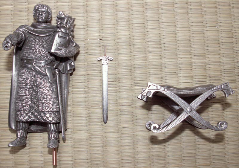 Figurka Galahad - Rycerze Okrągłego Stołu - Les Etains Du Graal