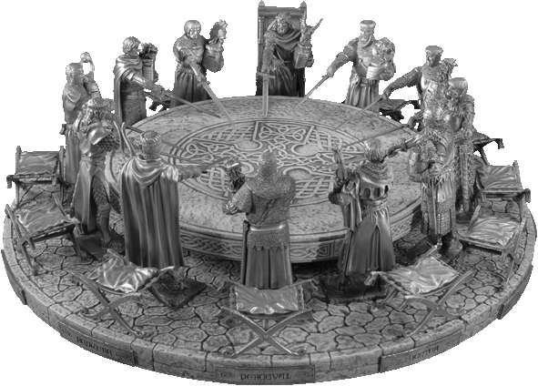 Figurka Bediwer - Rycerze Okrągłego Stołu - Les Etains Du Graal