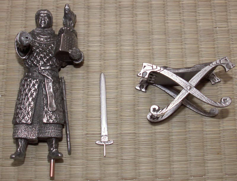 Figurka Bors de Granis - Rycerze Okrągłego Stołu - Les Etains Du Graal