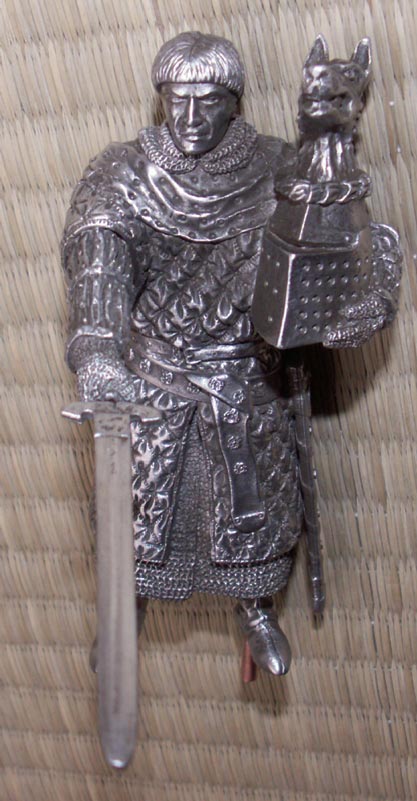 Figurka Bors de Granis - Rycerze Okrągłego Stołu - Les Etains Du Graal