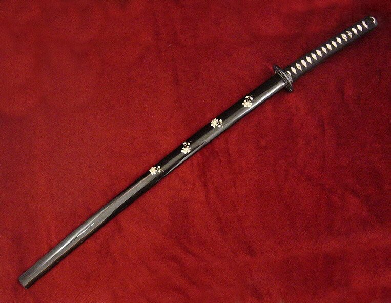 Citadel Katana Flowers Silver
