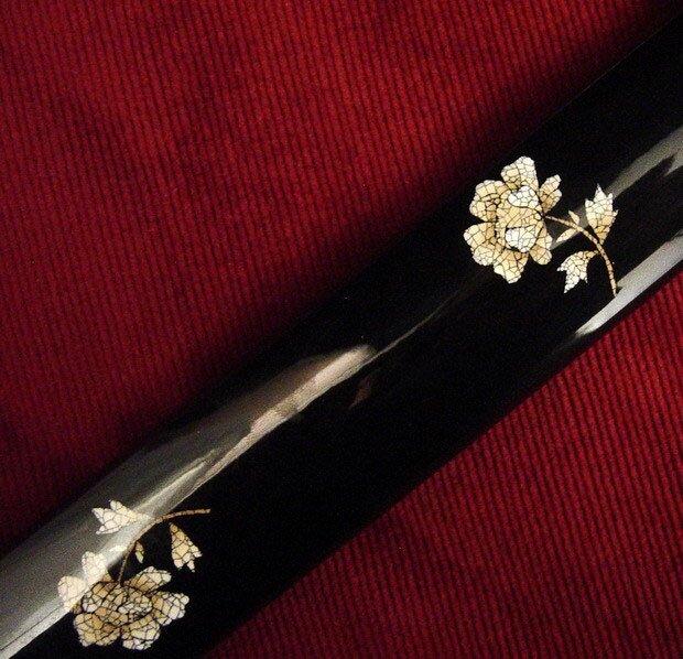 Citadel Katana Flowers Silver